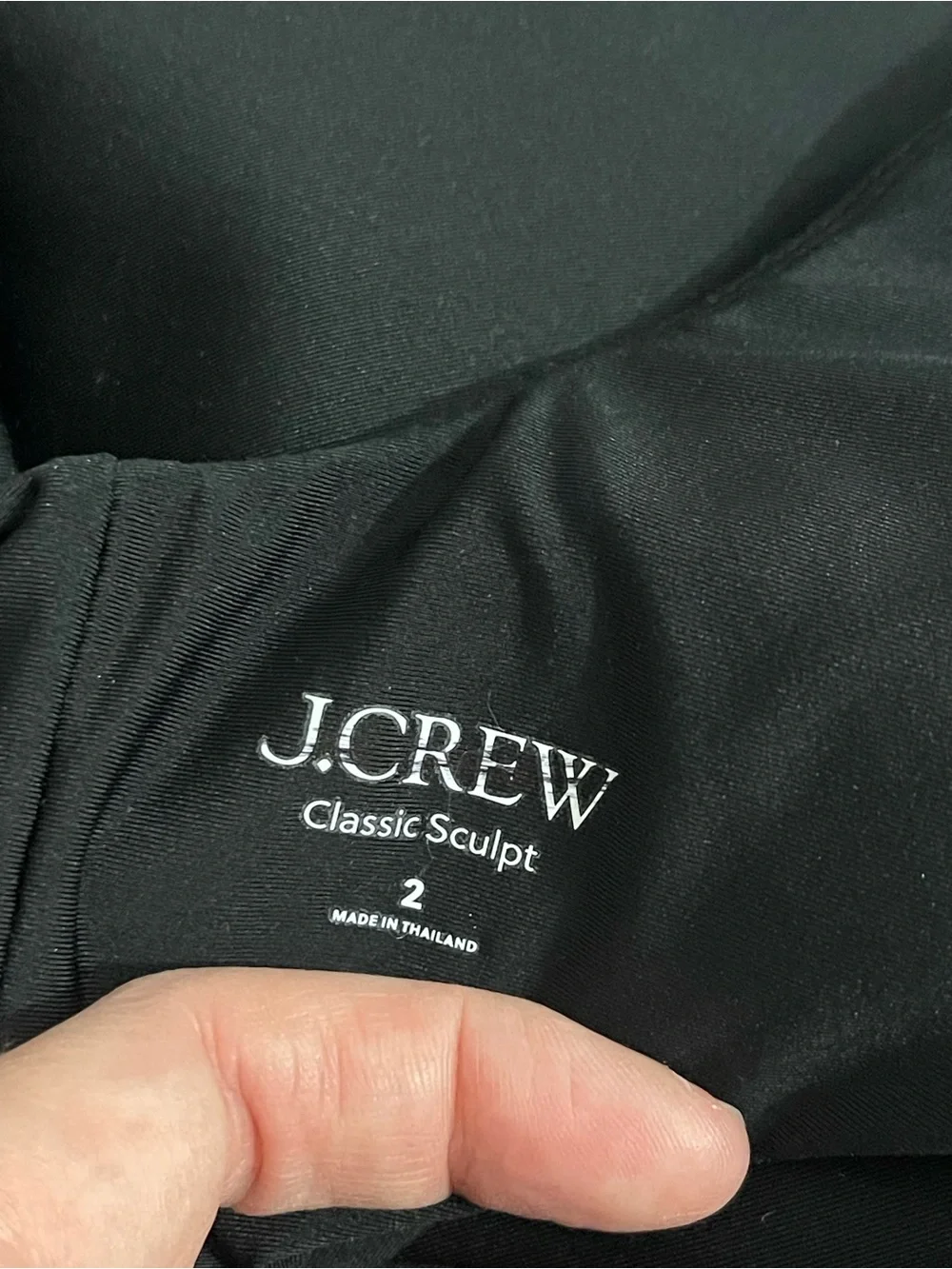 J.Crew NWT Claudia One Piece Size 2 in Classic Sculpt in Black